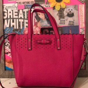 Hot pink mini purse